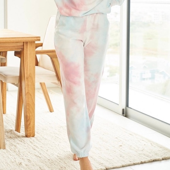 Let’s Sleep In Tie Dye Joggers - Picture 2 of 4